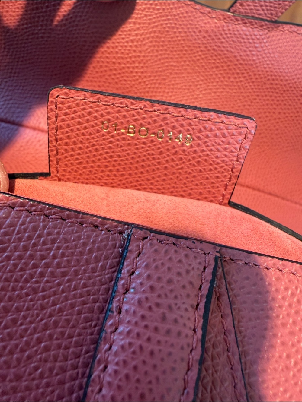 Dior Saddle Shoulder Bag in Dusty Rose with Gold Hardware - Picture 7 of 7